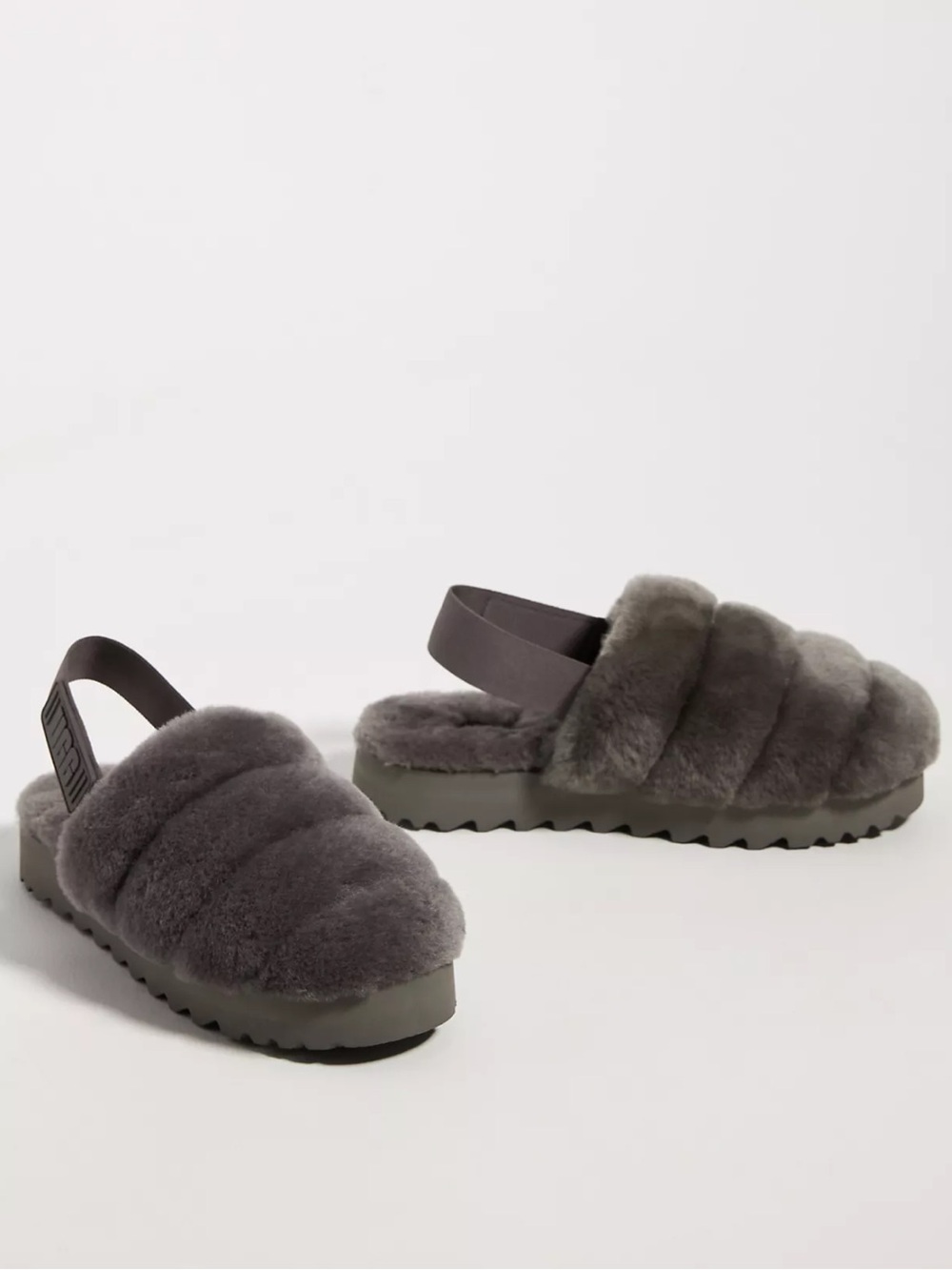 UGG Super Fluff Slingback Slippers